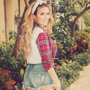 Kittenish Rachel Green Flannel